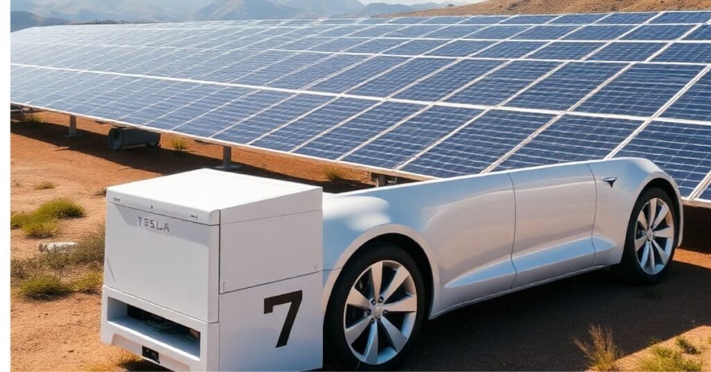 tesla solar battery
